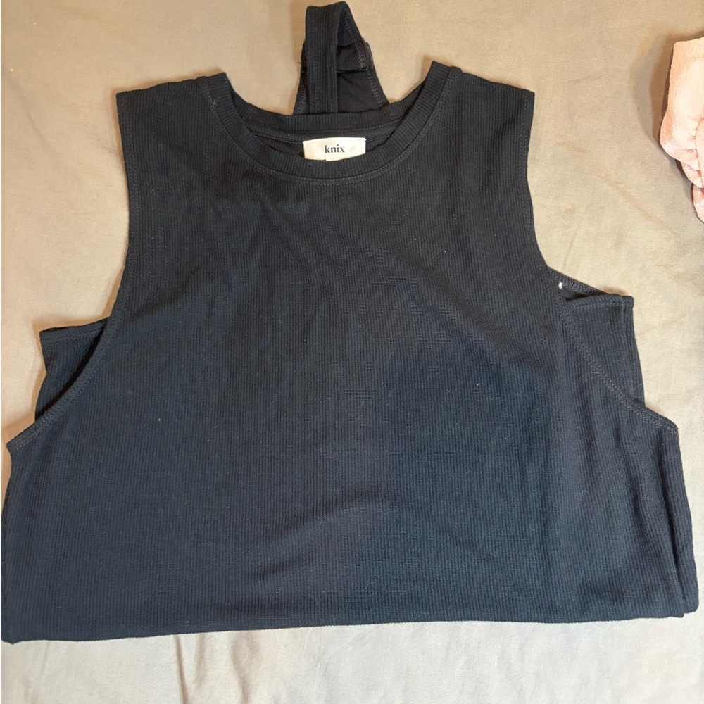 Knix Black Sleeveless Top